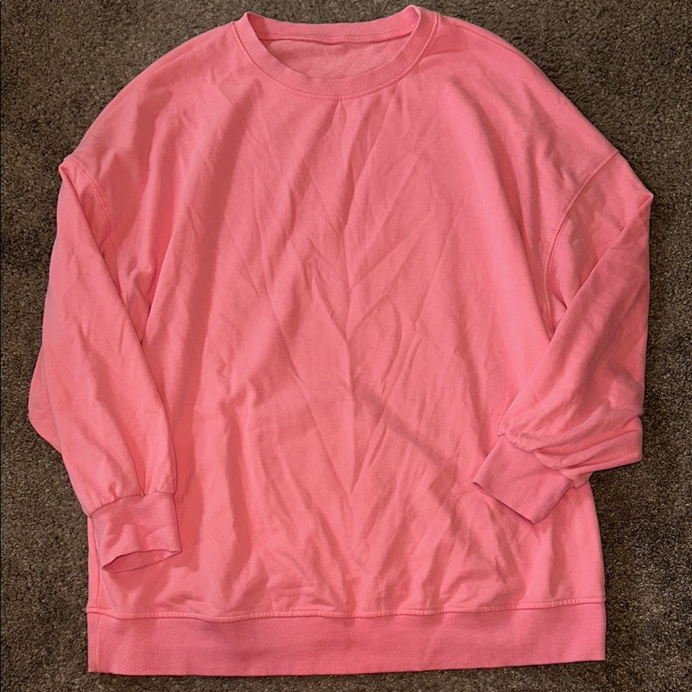 Pink Crewneck Sweatshirt